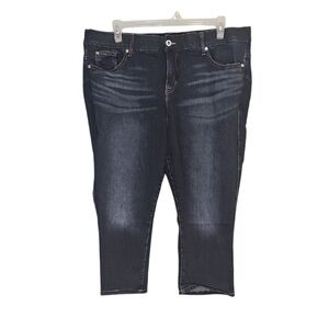 🐸 Torrid Crop Bombshell Skinny Jeans, Size 22